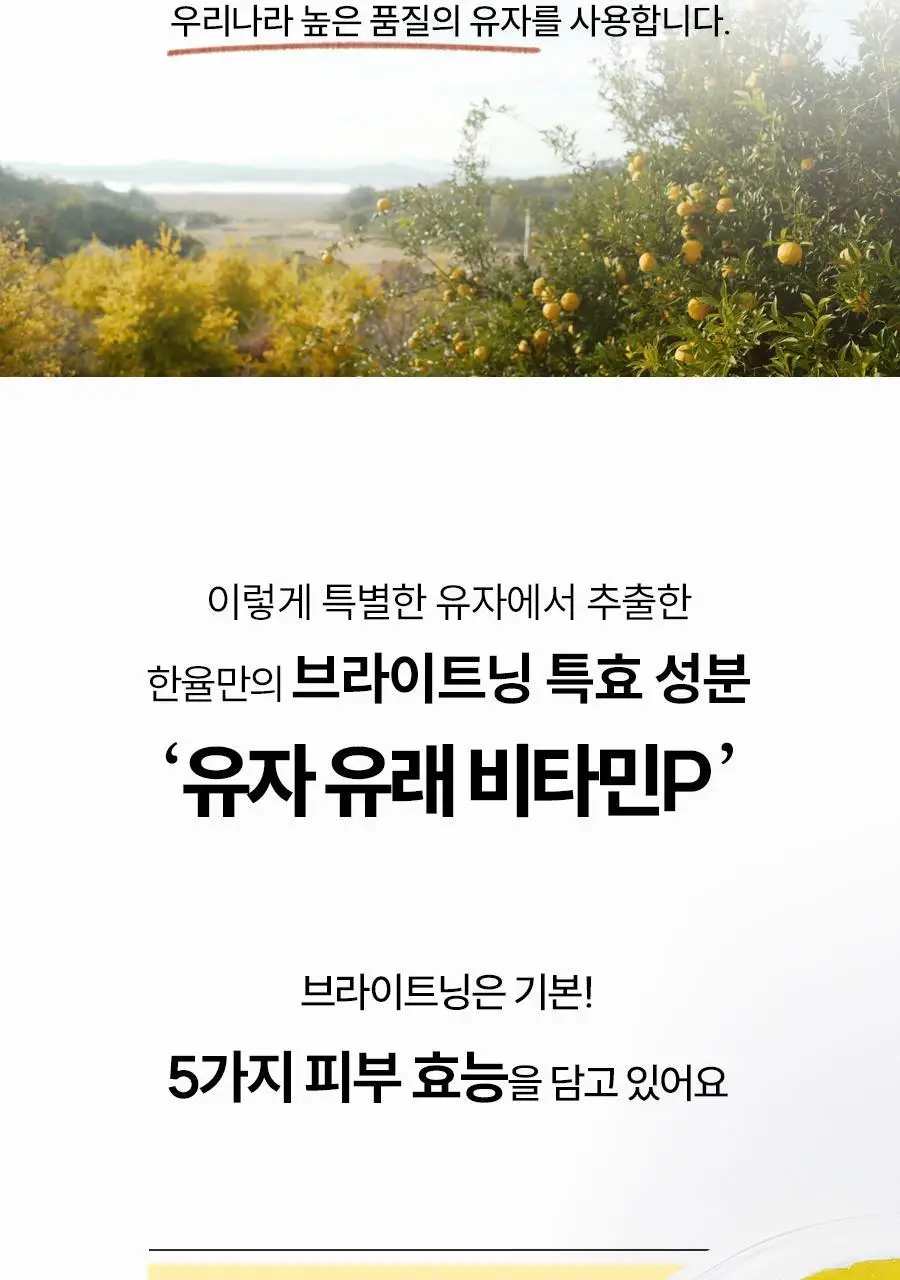 [초밀착젤리랩핑시트] 한율 달빛유자 브라이트닝 랩핑 마스크 1매 상세페이지 8